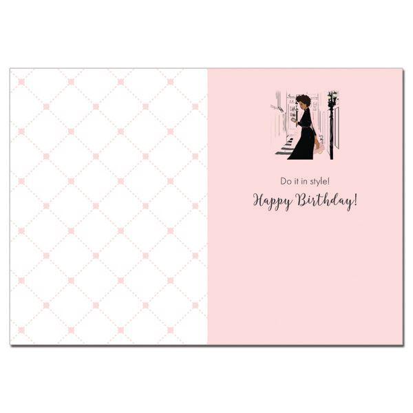 Today is Your Day to Celebrate: African American Birthday Card by Nicholle Kobi (Interior)