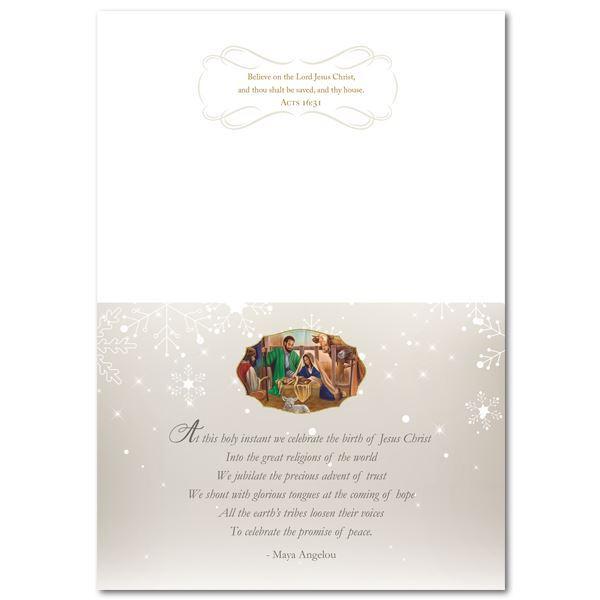 The Promise of Peace: African American Christmas Card Box Set by Maya Angelou