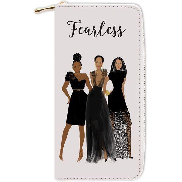 Fearless: African American Women's Wallet/Clutch by Nicholle Kobi