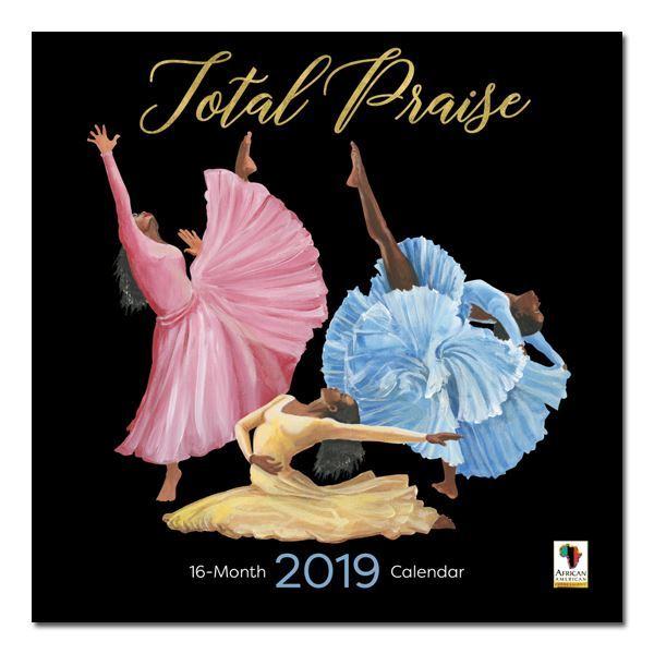Total Praise: The Art of Keith Conner (2019 African American Calendar) (Front)
