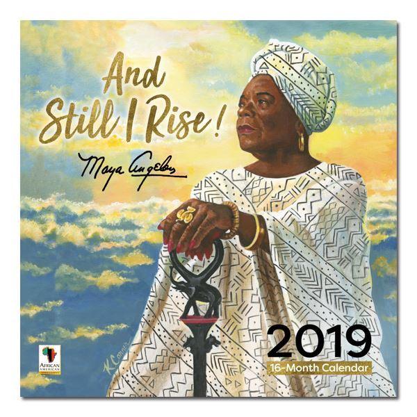 Maya Angelou: And Still I Rise (2019 African American Wall Calendar) (Front)
