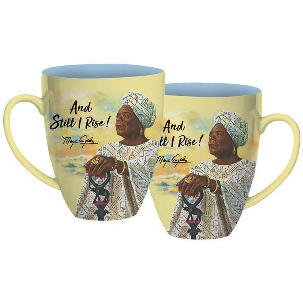 And Still I Rise (Maya Angelou): African American Ceramic Mug