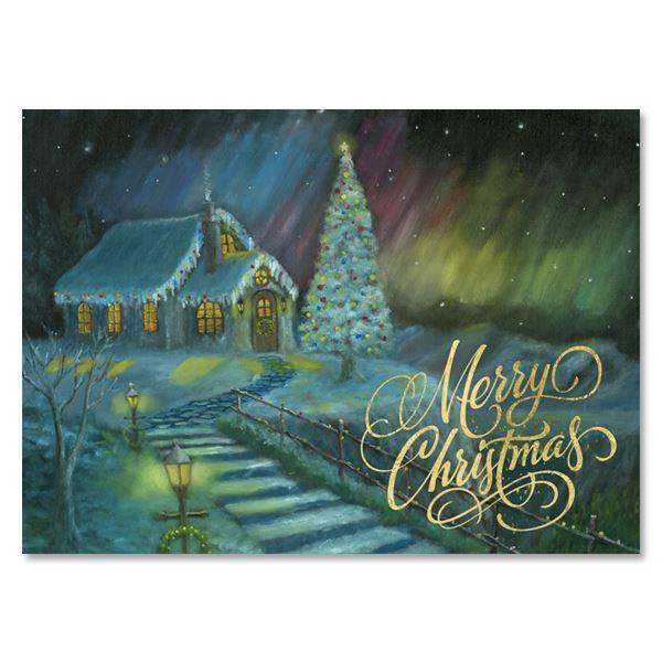 Christmas Cottage: Christmas Card Box Set by AAE