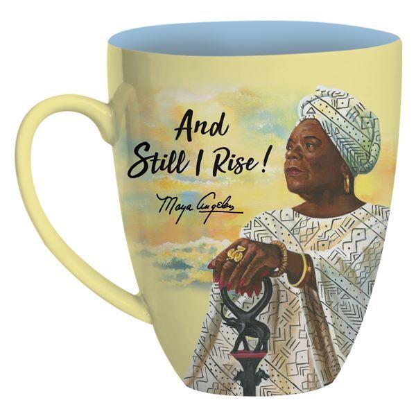 And Still I Rise (Maya Angelou): African American Ceramic Mug