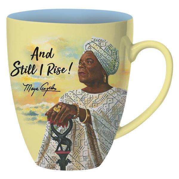 And Still I Rise (Maya Angelou): African American Ceramic Mug