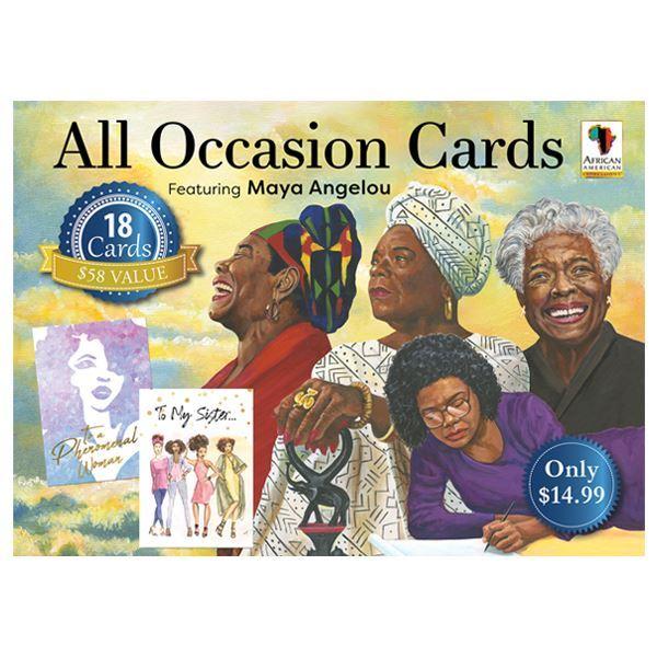 African American All Occasion Greeting Card Box Set (Maya Angelou)