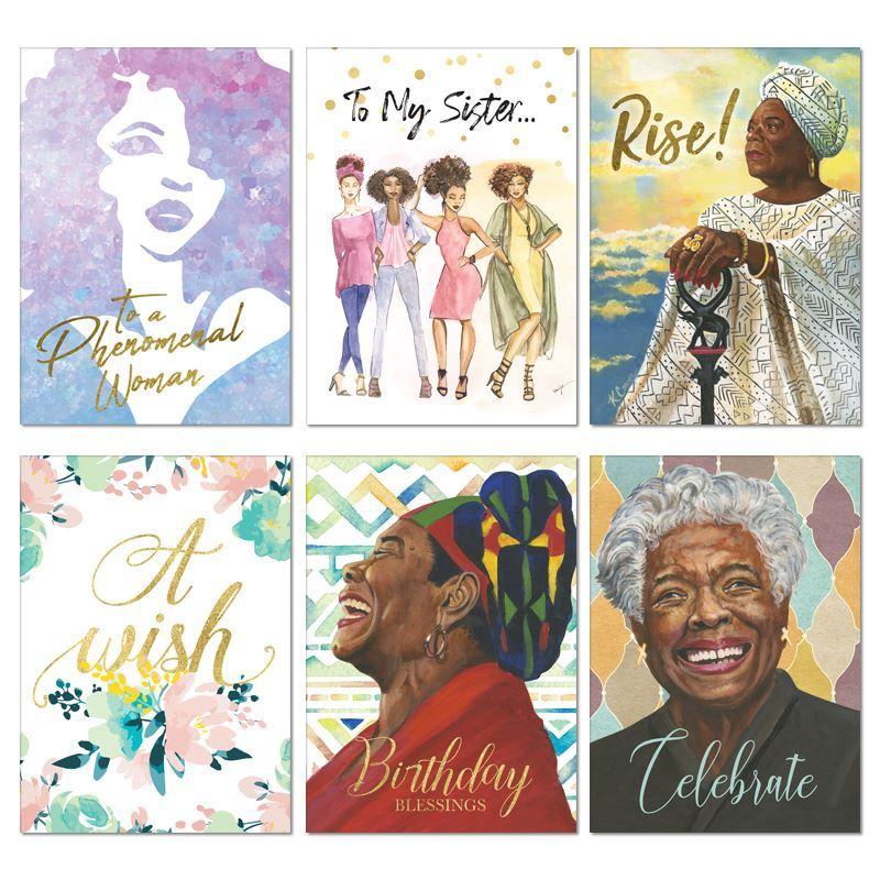 African American All Occasion Greeting Card Box Set (Maya Angelou)