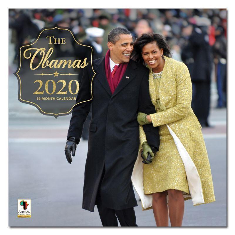 Remembering The Obamas: African American 2020 Wall Calendar
