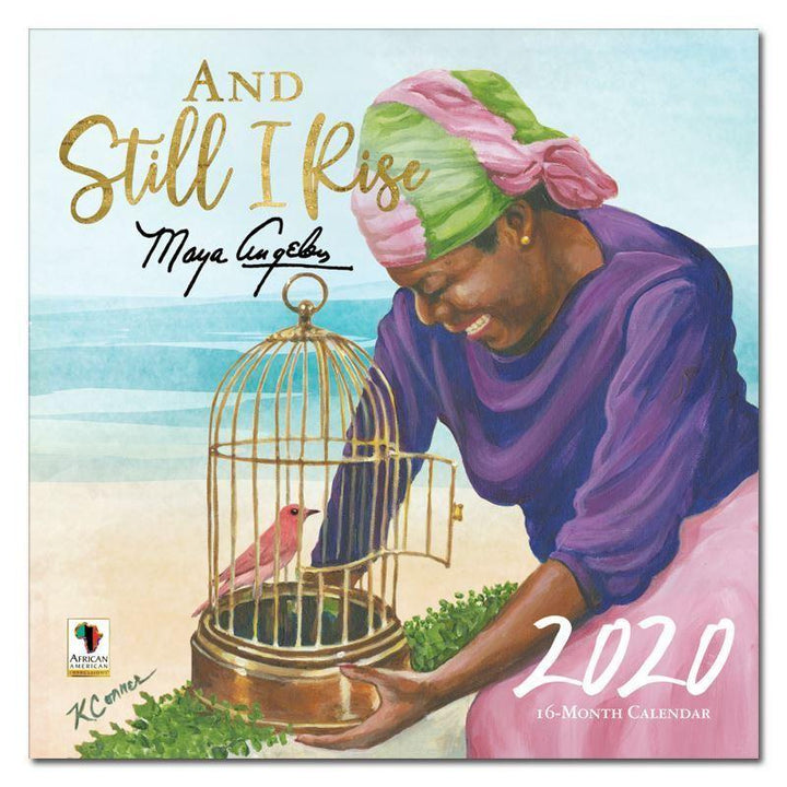 Maya Angelou (And Still I Rise) by Keith Conner: 2020 African American Calendar