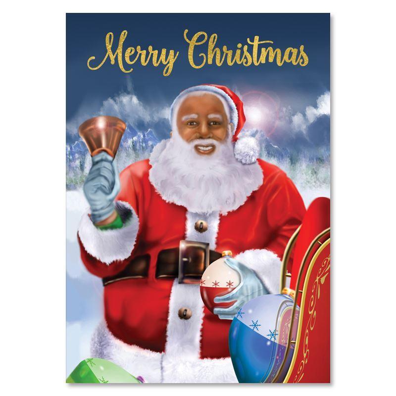 Santa's Christmas Wish: African American Christmas Card Box Set