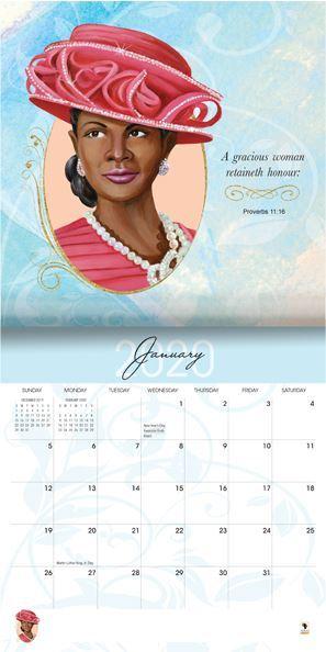 Sunday Morning: 2020 African American Wall Calendar (Inside)