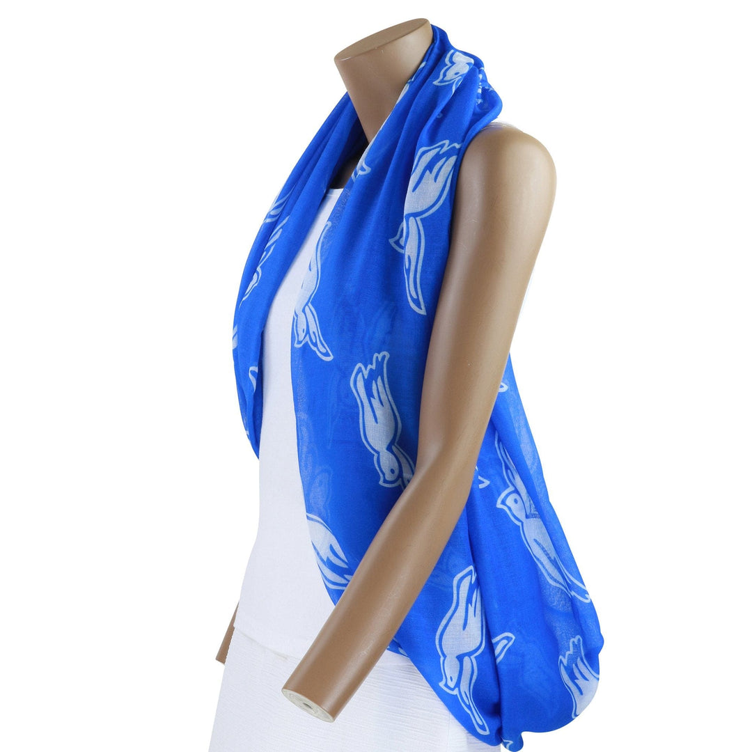 Dove Infinity Scarf-Scarf-Divine Nine Depot-Royal Blue-43x32 inches-The Black Art Depot