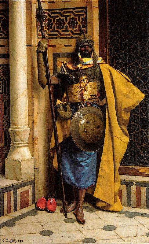 The Palace Guard (Black Moor) by Ludwig Deutsch