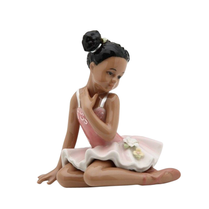 African American Ballerina Figurine by Cosmos Gifts