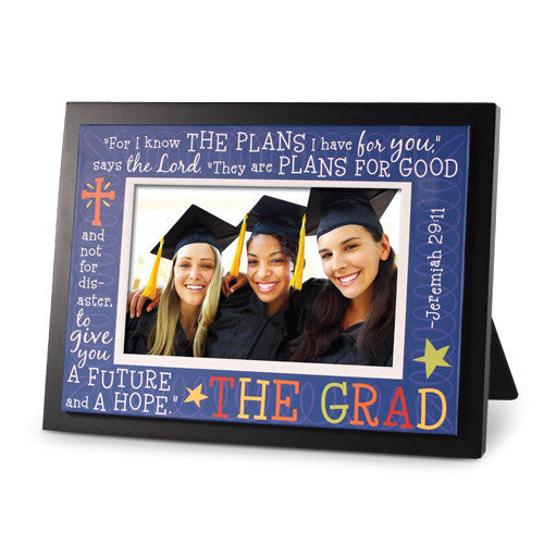 Graduation Photo Frame-Frame-LCP Gifts-7x9 inches-Colorful Series-The Black Art Depot