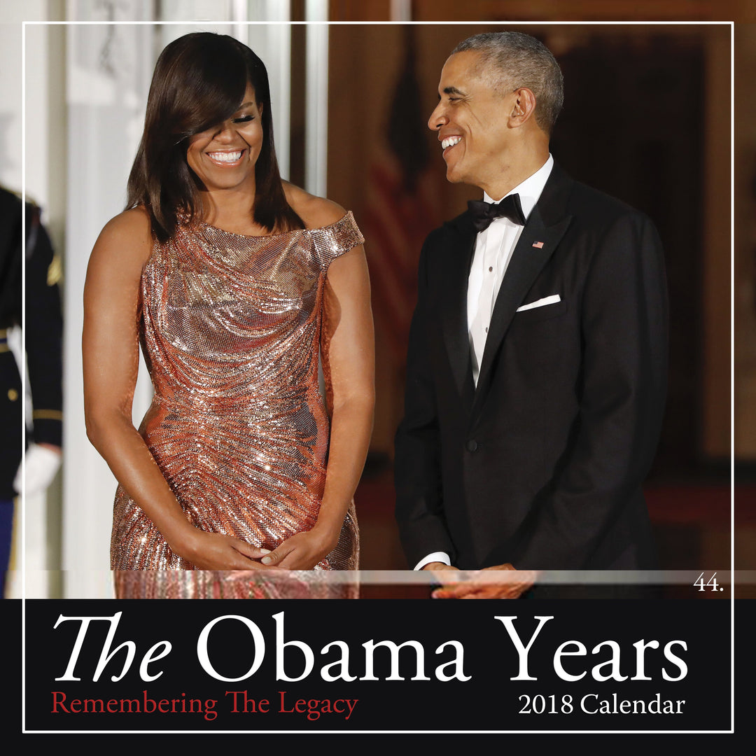 The Obama Years: Barack and Michelle (2018 Black History Calendar) - Front