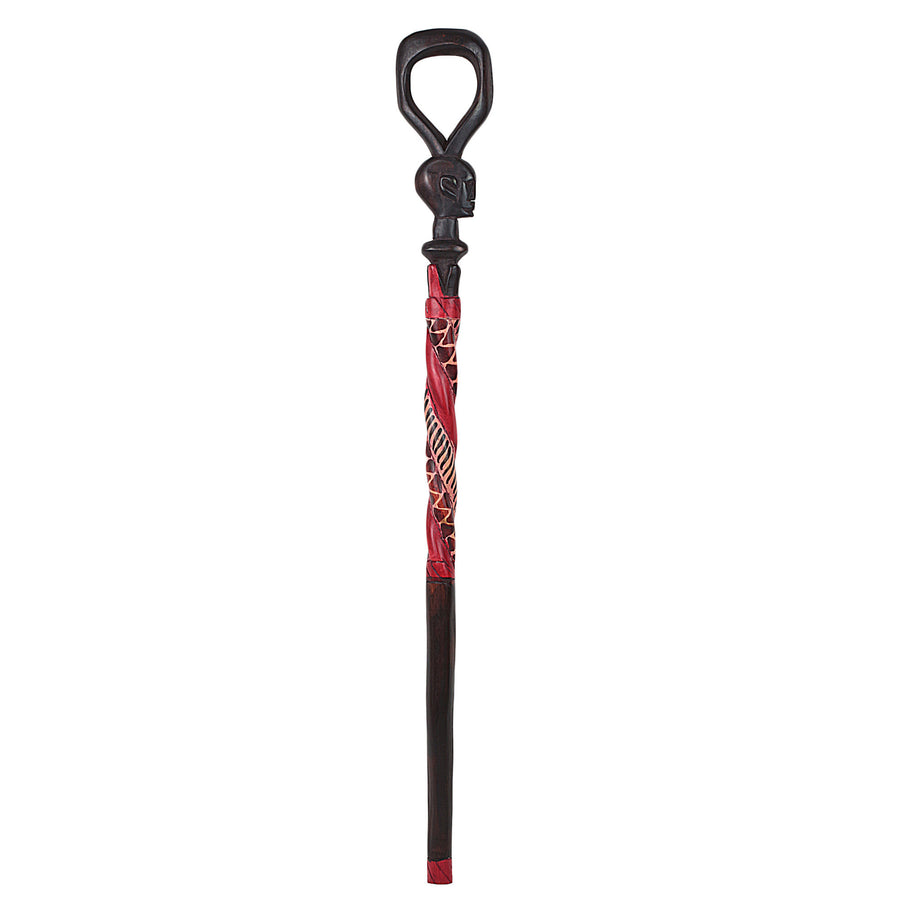 Authentic African Maasai Warrior Decorative Walking Stick