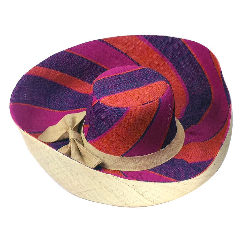 4 of 4: Ayana: Madagascar Raffia Big Brim Hat 