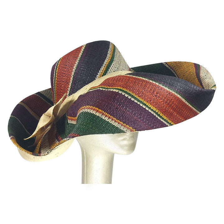 Boipelo: Hand Made Big Brim Madagascar Raffia Sun Hat