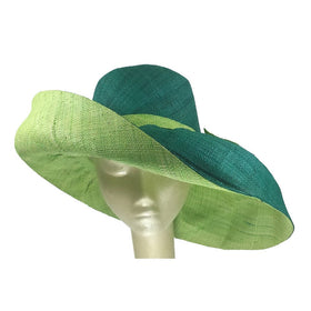 Chiamaka: Hand Made Big Brim Madagascar Raffia Sun Hat