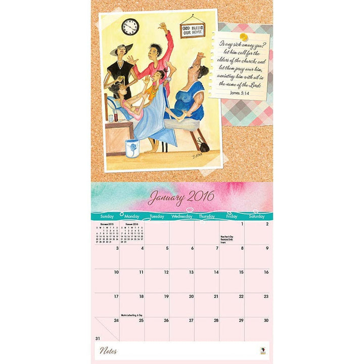 Too Blessed to be Stressed: 2016 African American Calendar
