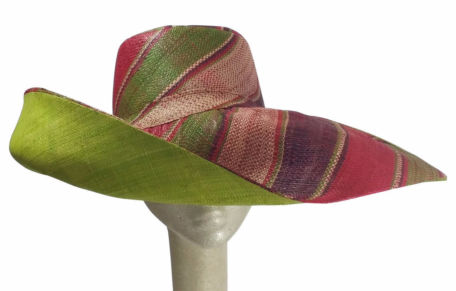 2 of 3: Chipo: Hand Woven Madagascar Big Brim Raffia Sun Hat