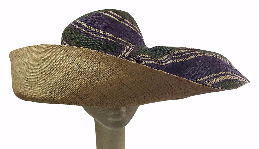 Dada: Hand Woven Madagascar Big Brim Raffia Sun Hat