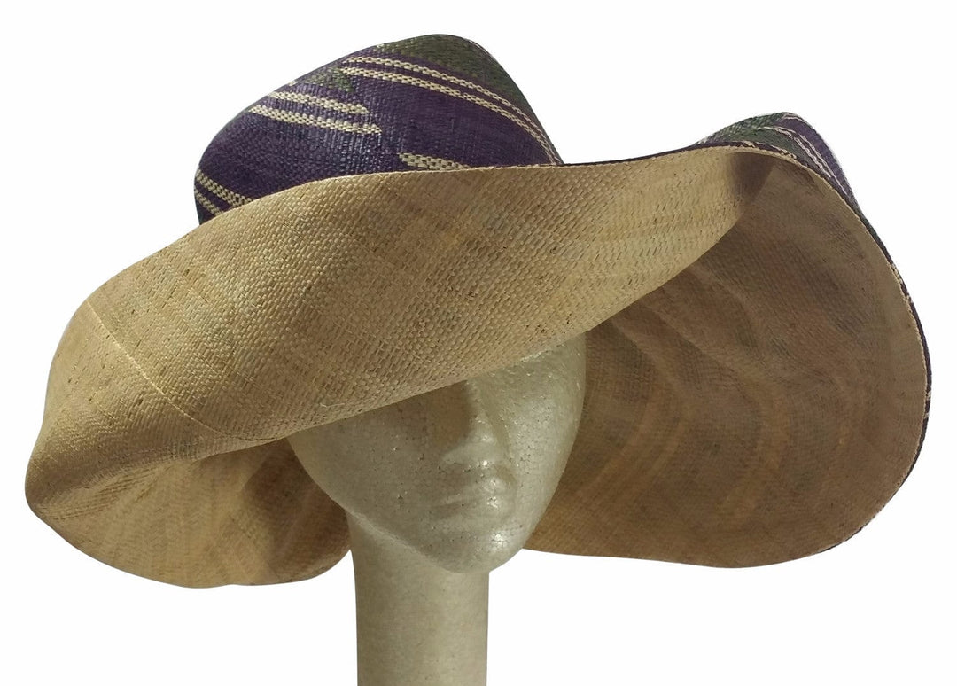 Dada: Hand Woven Madagascar Big Brim Raffia Sun Hat