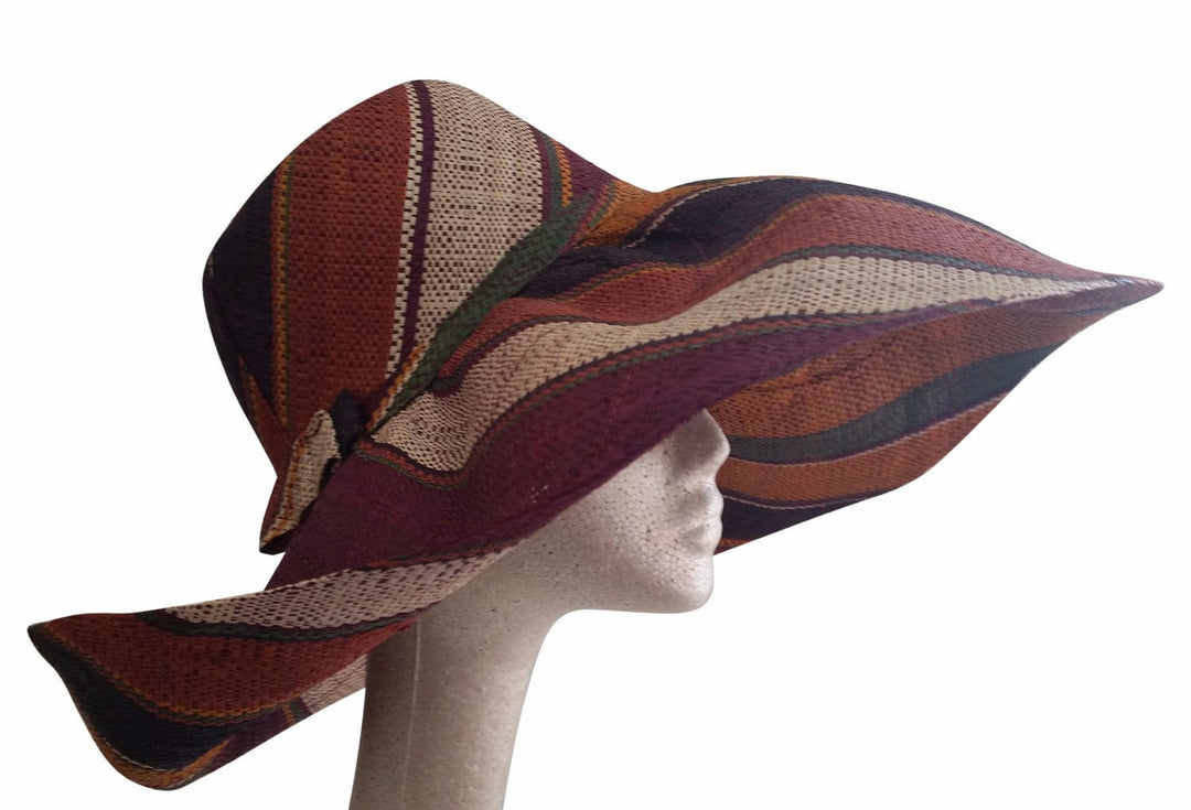 Ebele: Hand Woven Madagascar Big Brim Raffia Sun Hat