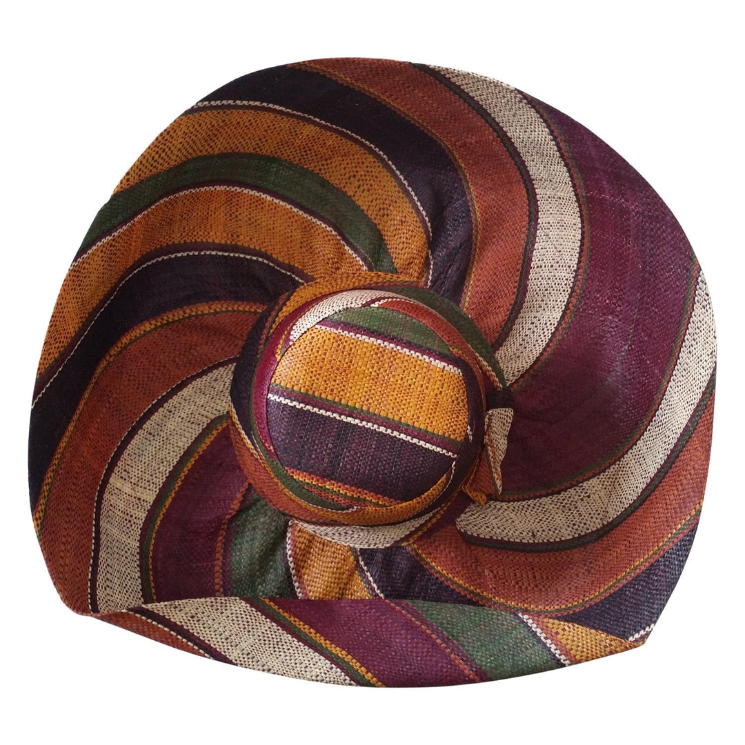 Ebele: Hand Woven Madagascar Big Brim Raffia Sun Hat