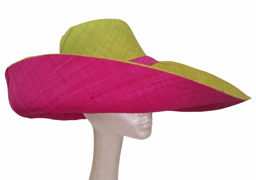 Kunto: Raffia Hat-Hats-The Raffia Boutique-59cm-Raffia-The Black Art Depot