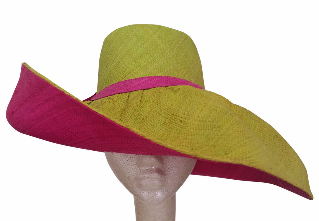 Kunto: Raffia Hat-Hats-The Raffia Boutique-59cm-Raffia-The Black Art Depot