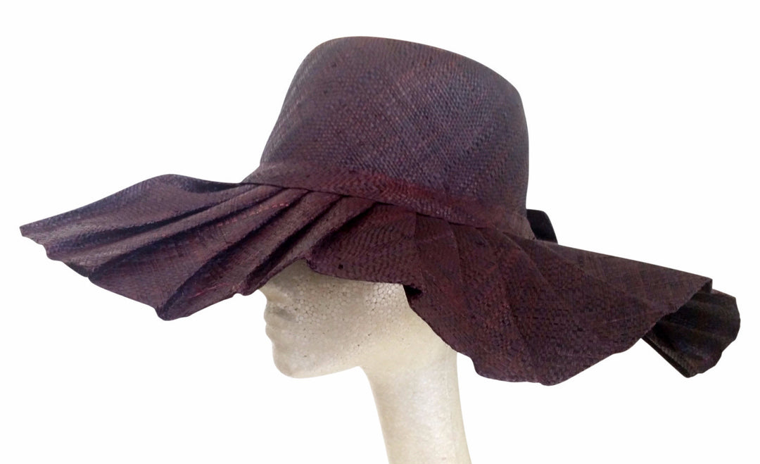 Nala: Raffia Hat-Hats-The Raffia Boutique-5 inch brim-Raffia-The Black Art Depot