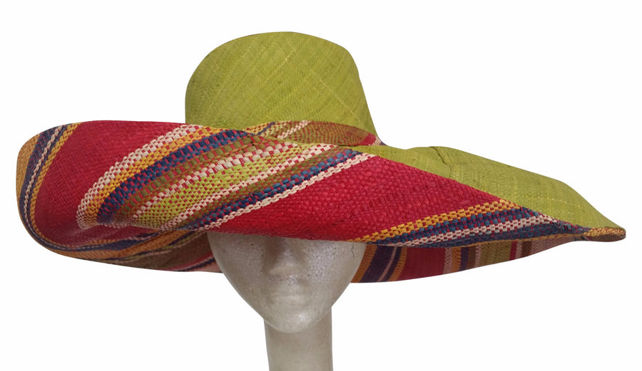 Nakato: Raffia Hat-Hats-The Raffia Boutique-7 inch brim-Raffia-The Black Art Depot