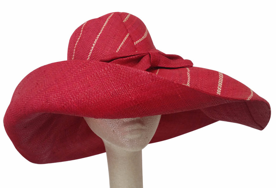 Nyarai: Raffia Hat-Hats-The Raffia Boutique-59cm-Raffia-The Black Art Depot