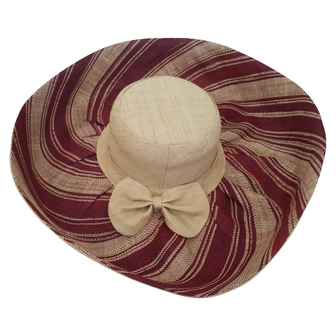 Omolara: Raffia Hat-Hats-The Raffia Boutique-59cm-Raffia-The Black Art Depot