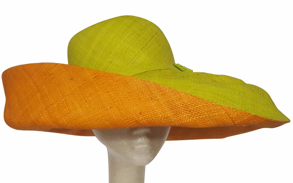 Abam: Madagascar Big Brim Raffia Sun Hat-Hats-The Raffia Boutique-59cm-Raffia-The Black Art Depot