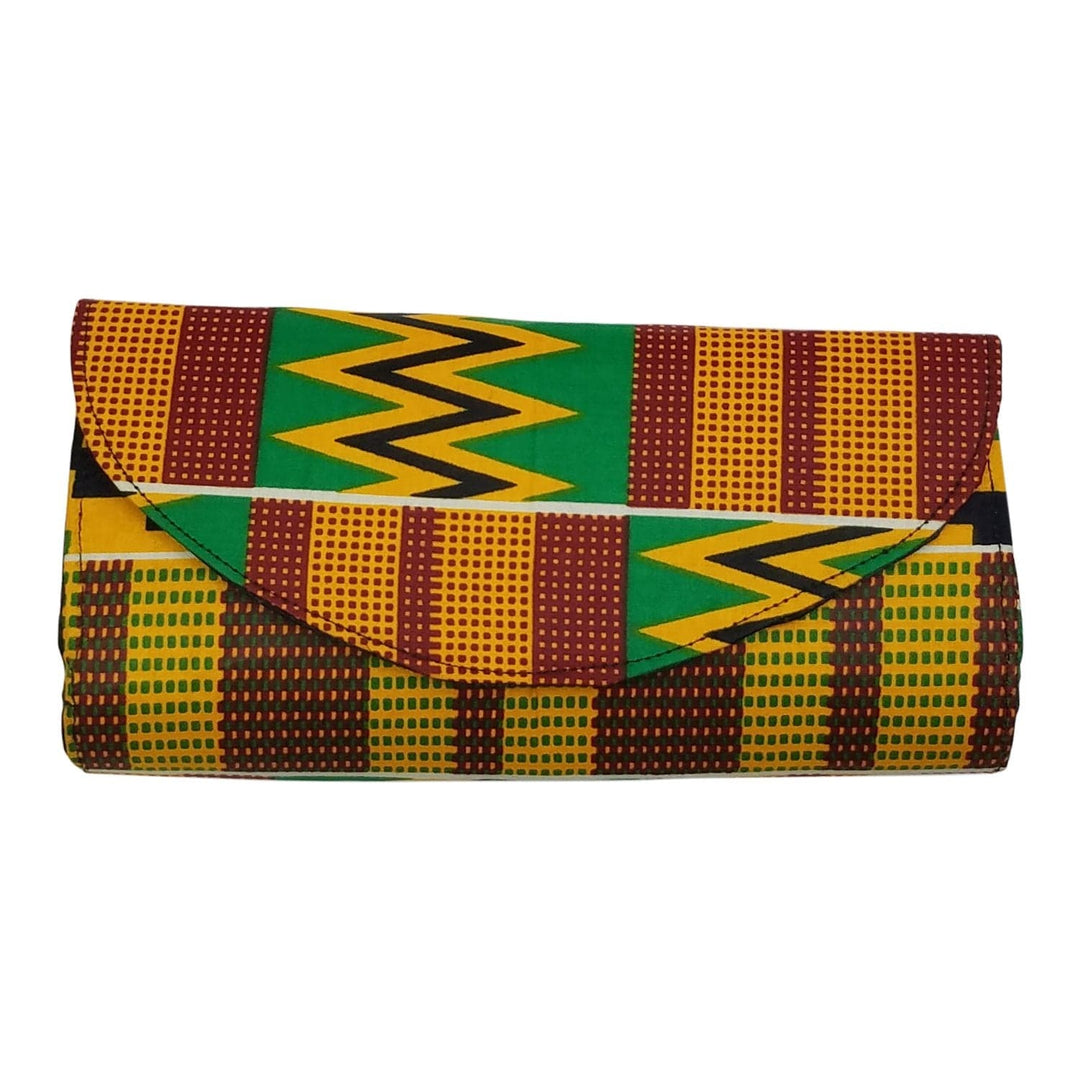 Authentic African Hand Made Ankara Clutch by Boutique Africa