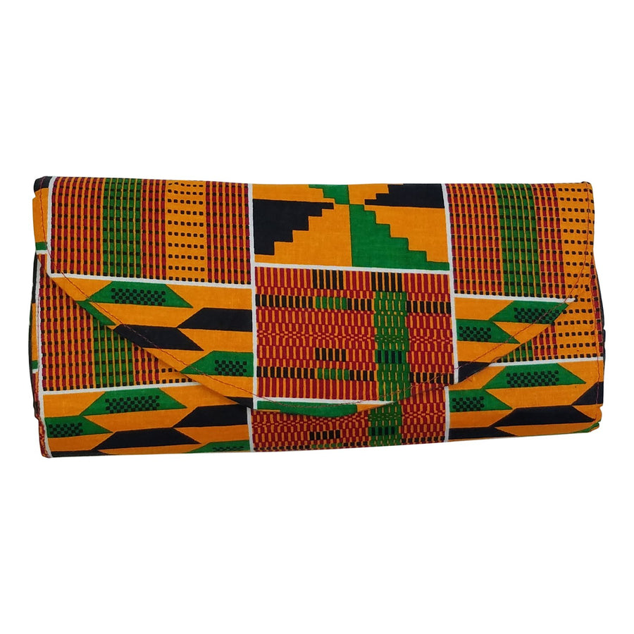 Authentic African Hand Made Ankara Clutch by Boutique Africa