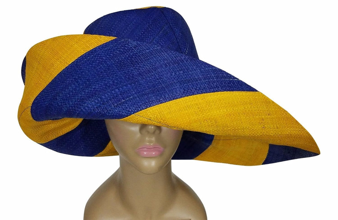 Ode: Raffia Hat-Hats-The Raffia Boutique-59cm-Raffia-The Black Art Depot