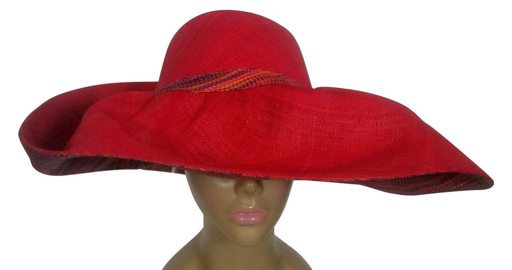 Bohlale: Raffia Hat-Hats-The Raffia Boutique-59cm-Raffia-The Black Art Depot