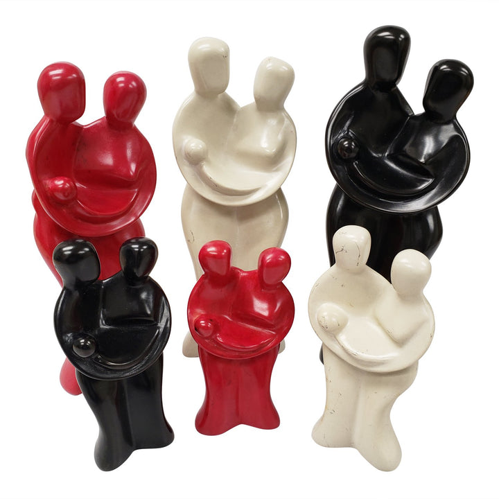 Growing Family: Authentic Handmade African Soapstone Sculpture