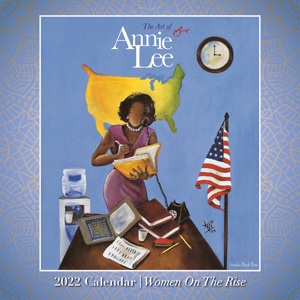 1 of 6: The Art of Annie Lee: Women on the Rise (2022 African American Wall Calendar)