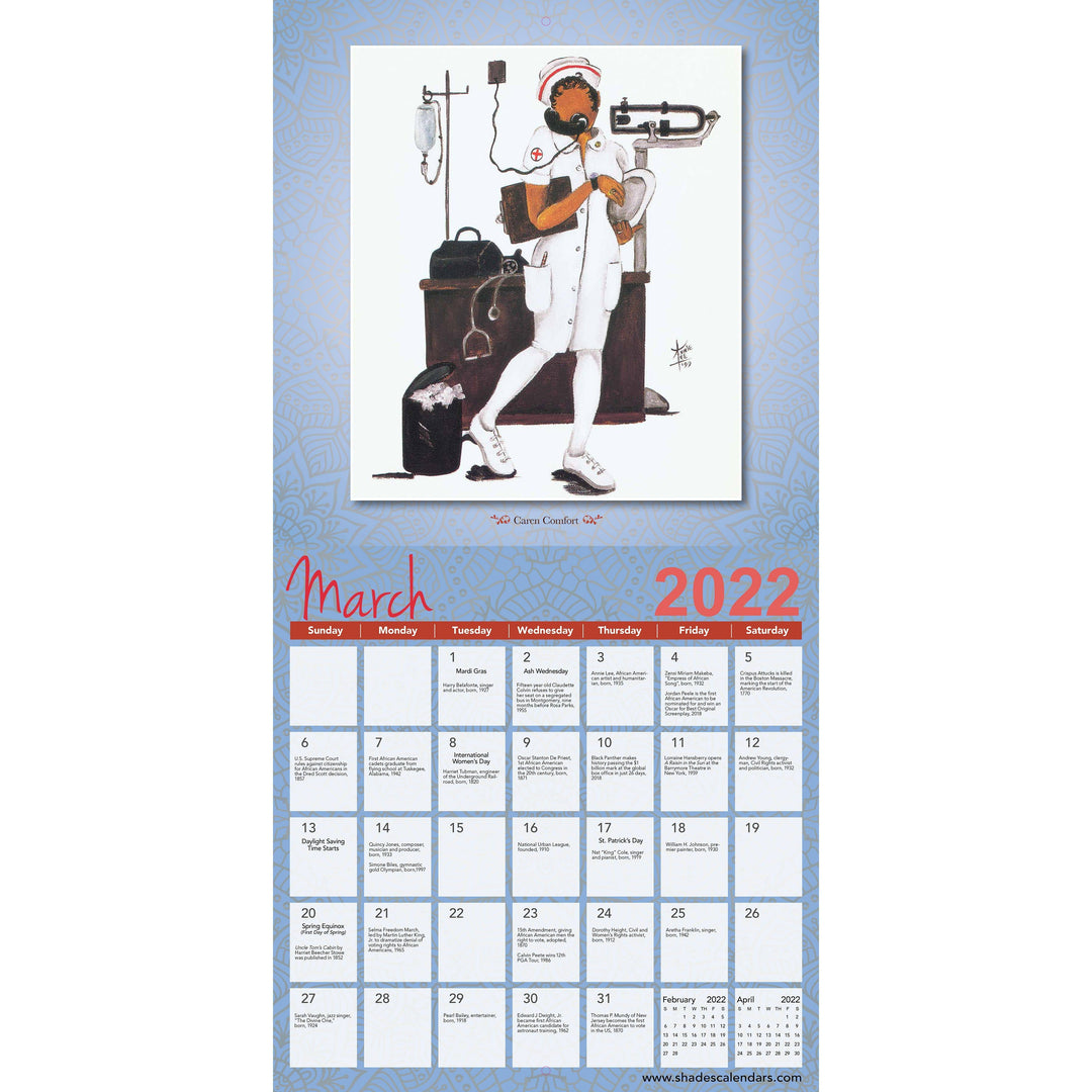 The Art of Annie Lee: Women on the Rise (2022 African American Wall Calendar)