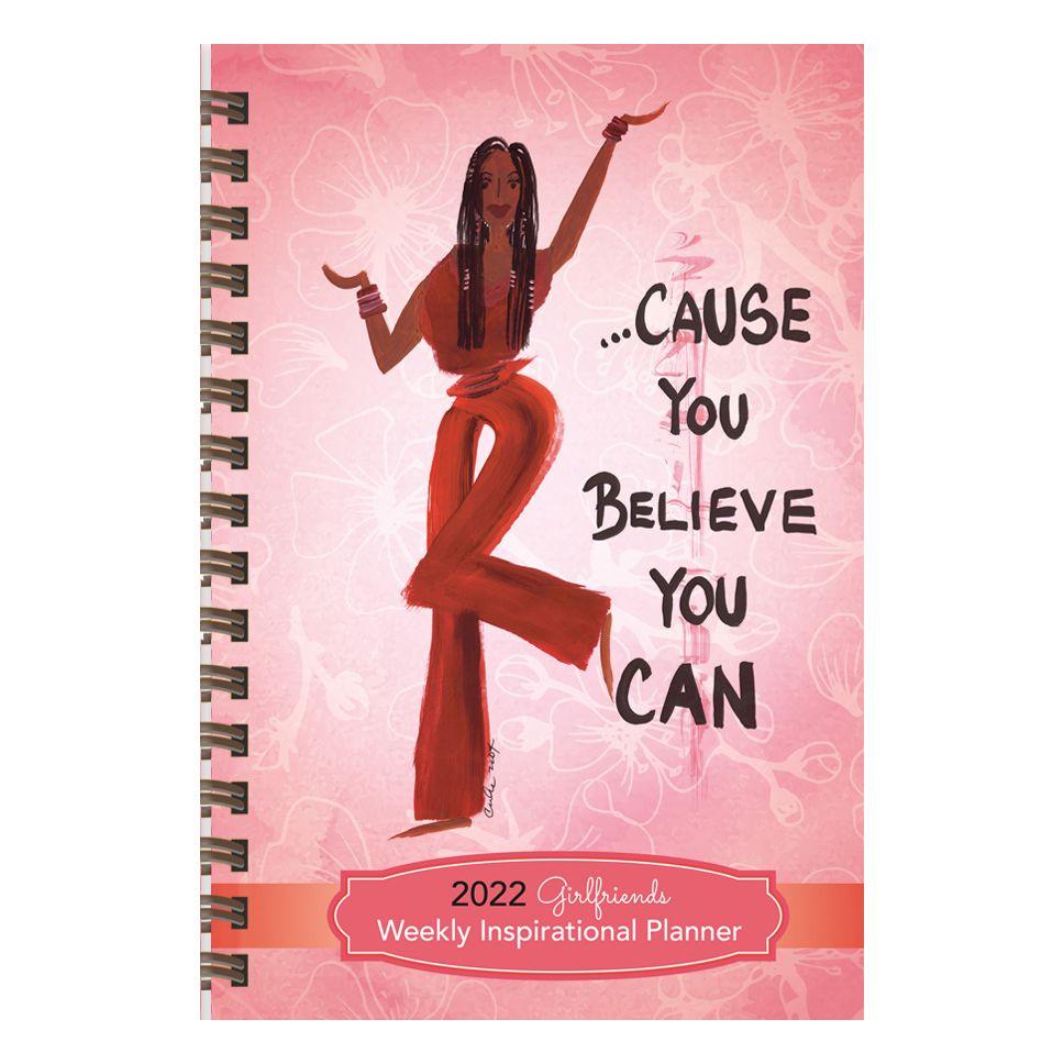 1 of 12: Believe You Can by Cidne Wallace: 2022 African American Weekly Planner (Front)