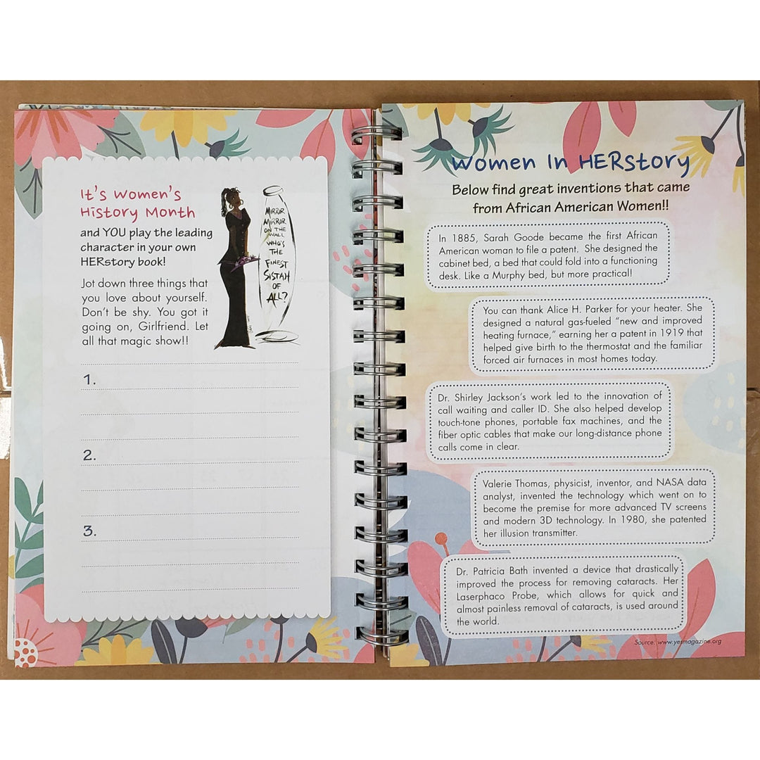 Believe You Can by Cidne Wallace: 2022 African American Weekly Planner (Interior)