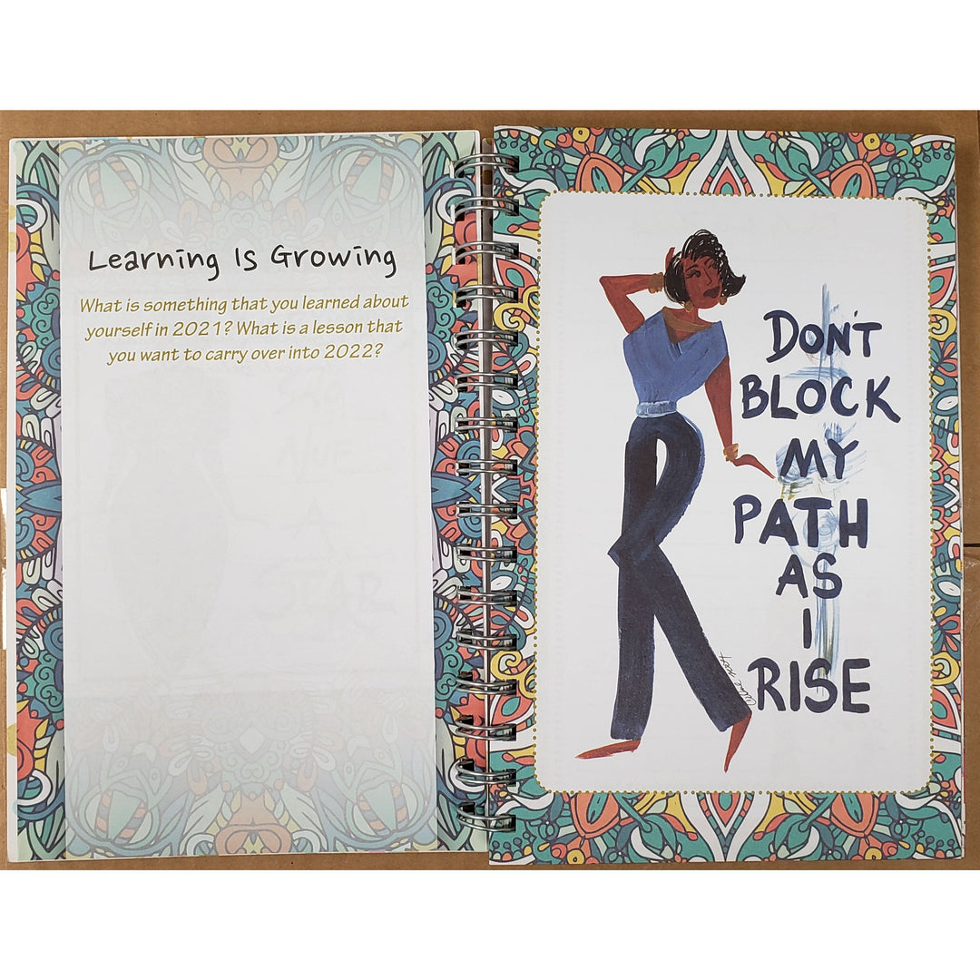 Believe You Can by Cidne Wallace: 2022 African American Weekly Planner (Interior)
