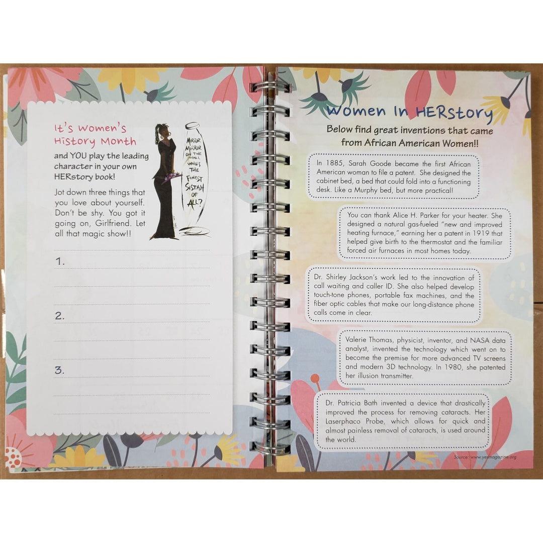 Believe You Can by Cidne Wallace: 2022 African American Weekly Planner (Interior)