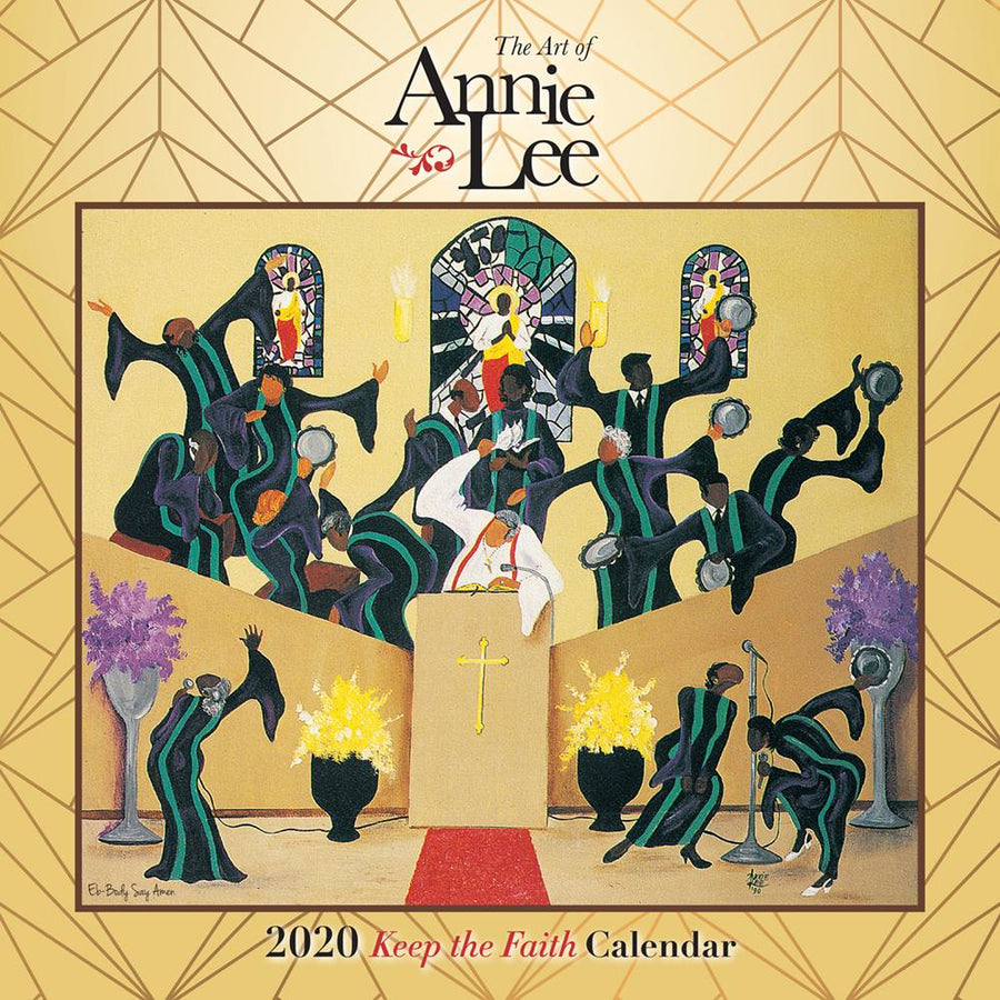 The Art of Annie Lee 2020 Calendar: African American Wall Calendar (Front)