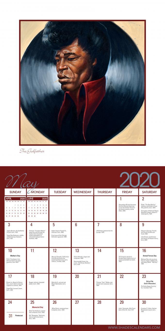 Urbanisms: The Art of Frank Morrison 2020 African American Calendar (Interior)